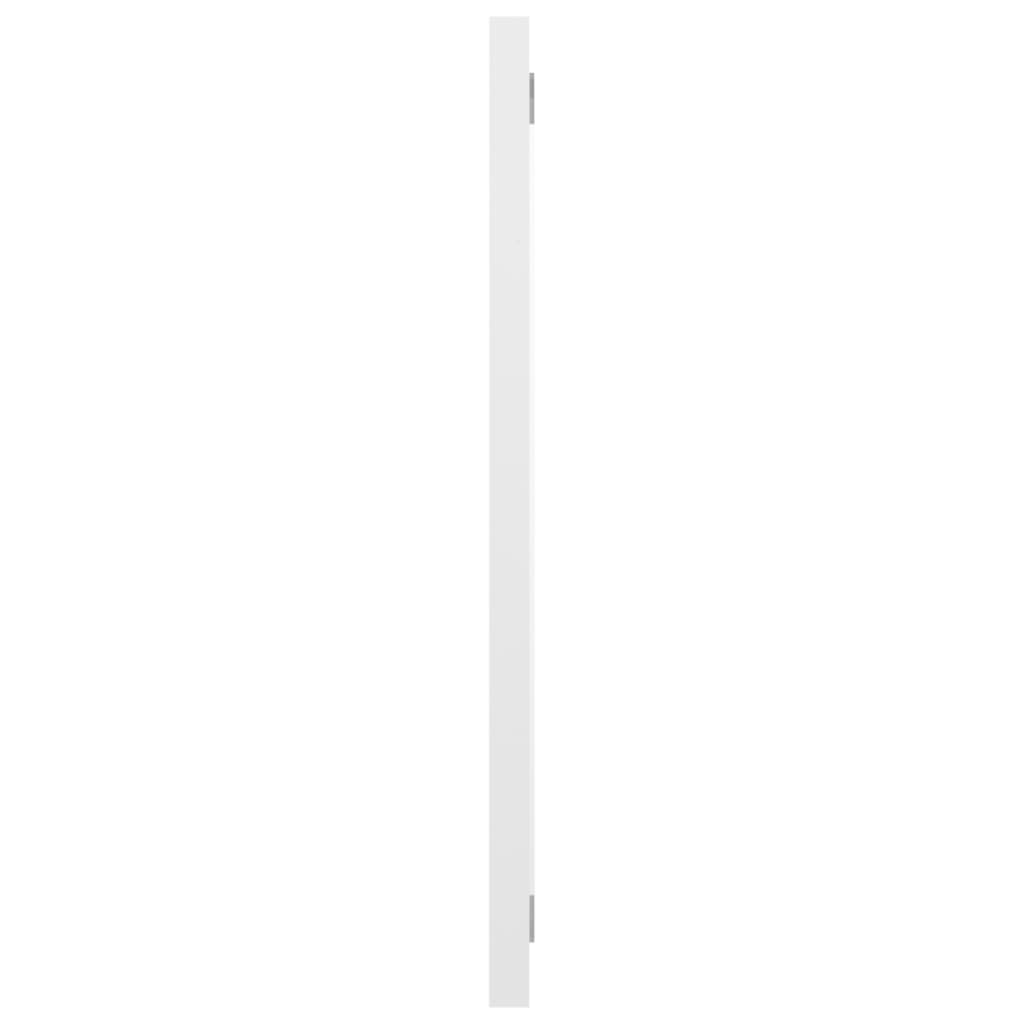 vidaXL Baderomsmøbelsett høyglans hvit sponplate