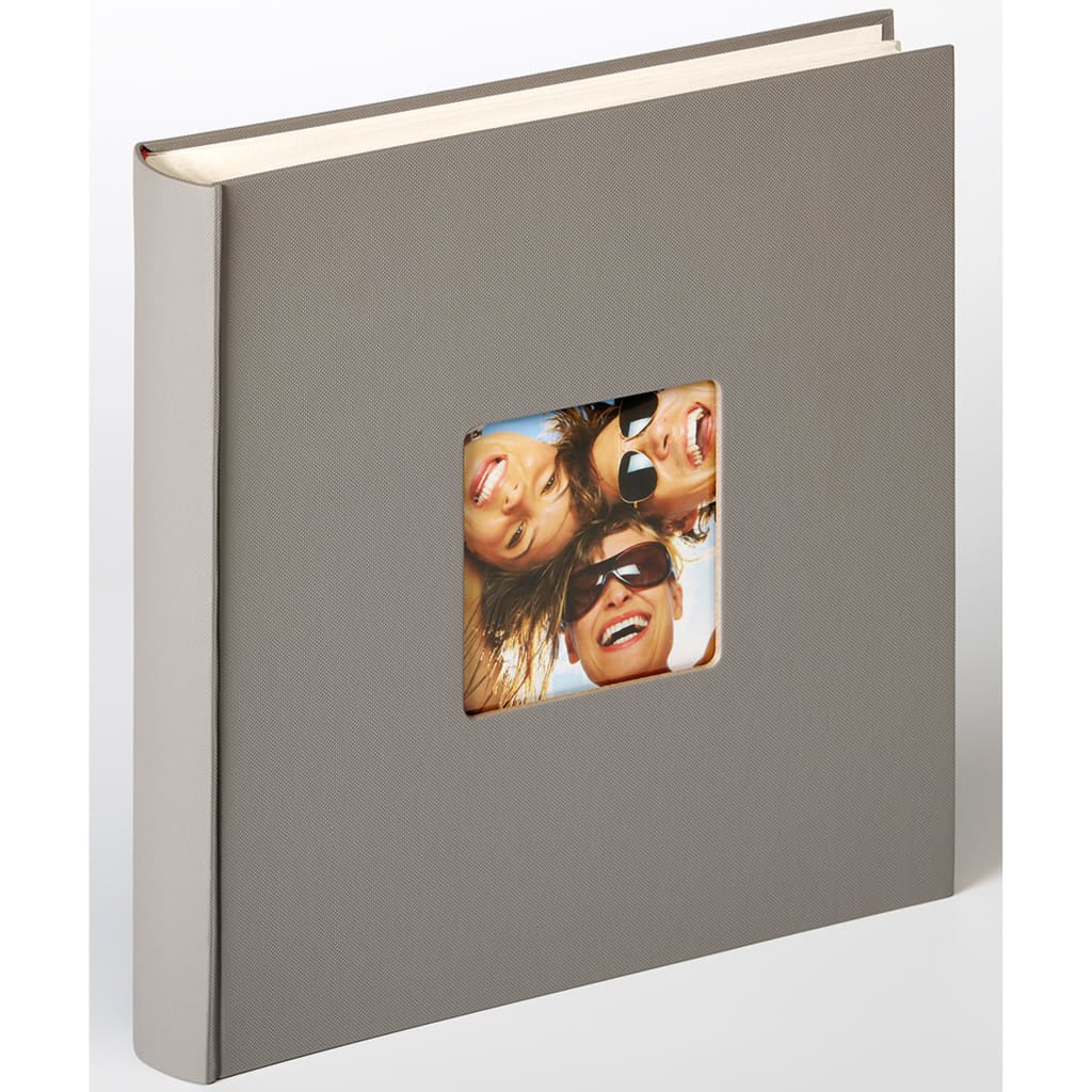 Walther Design Fotoalbum Fun 30x30 cm grå 100 sider