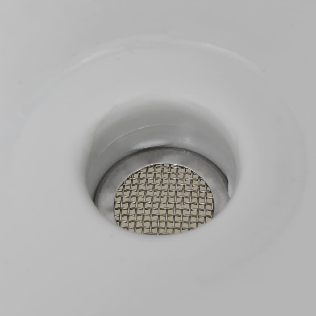 vidaXL Bærbart campingsett toalett og håndvask grå