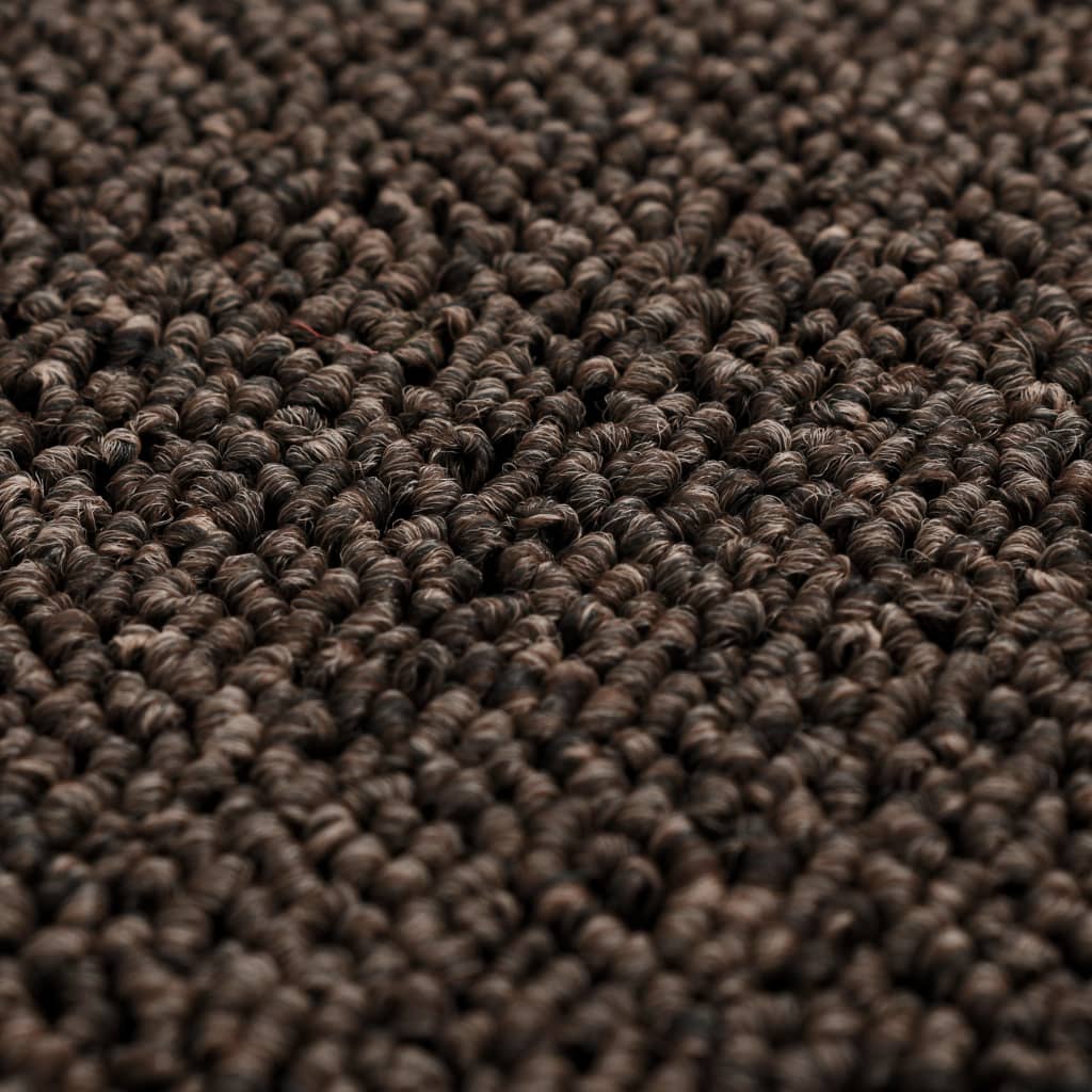 vidaXL Tuftet teppe 160x230 cm brun