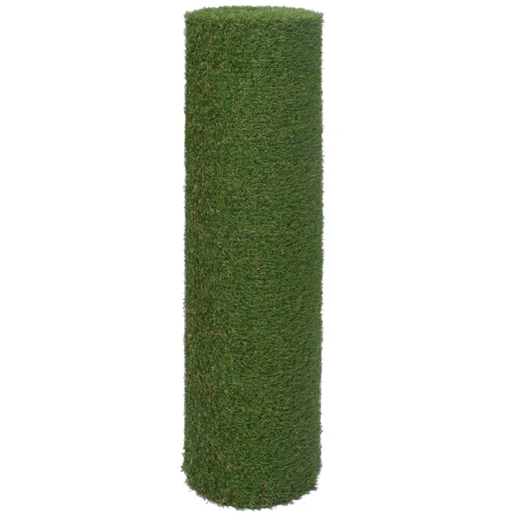 vidaXL Kunstgress 1x5 m/20-25 mm grønn