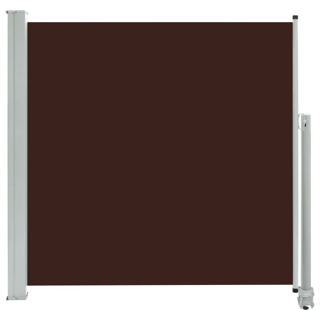 vidaXL Uttrekkbar sidemarkise 160x300 cm brun