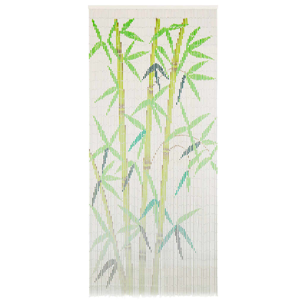 vidaXL Insektdør gardin bambus 90x200 cm
