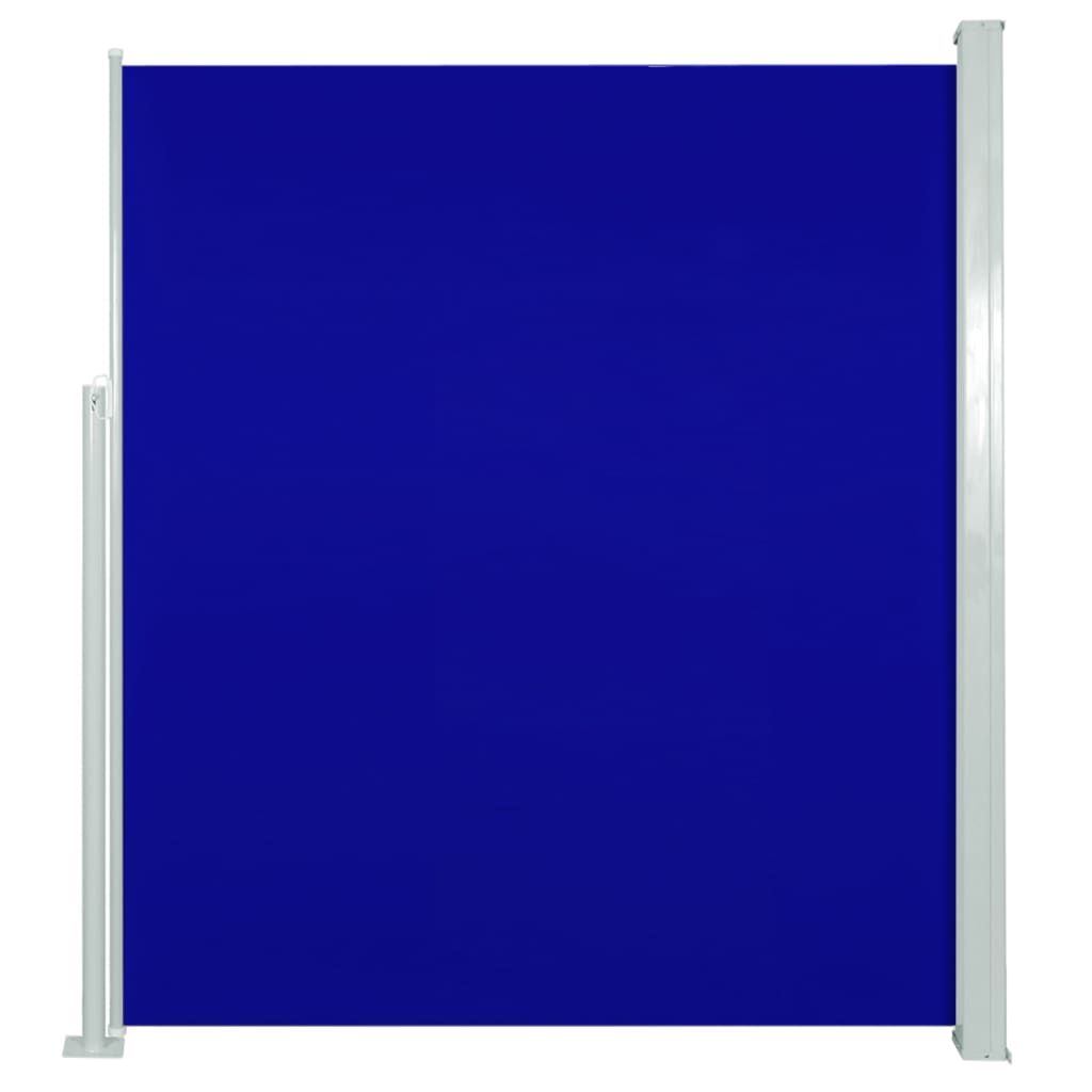 vidaXL Uttrekkbar sidemarkise 160x300 cm blå