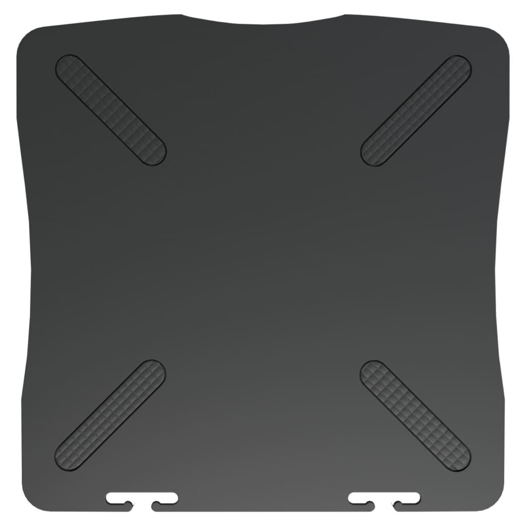 vidaXL Monitorstativ svart 33,5x34x10,5 cm