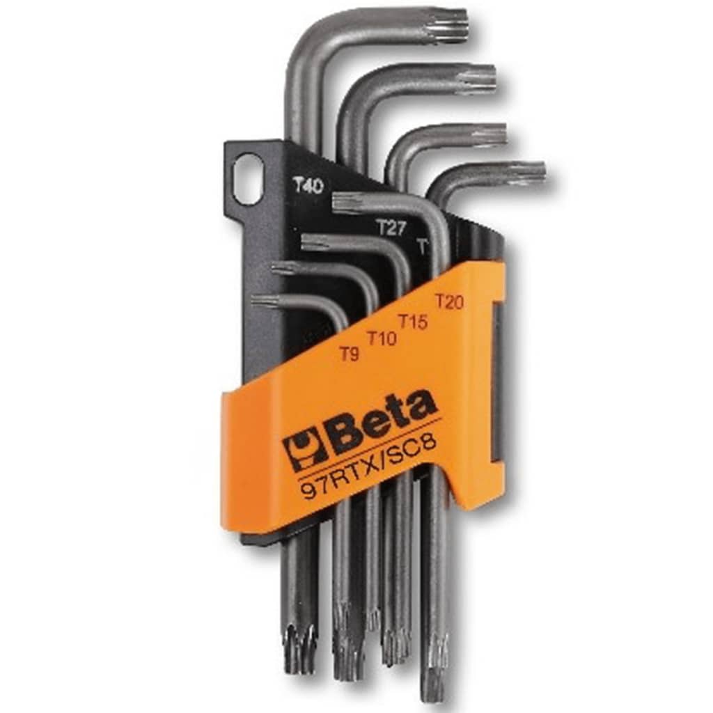 Beta Tools Torxnøkkel i 8 deler 97RTX/SC8 stål 000970263