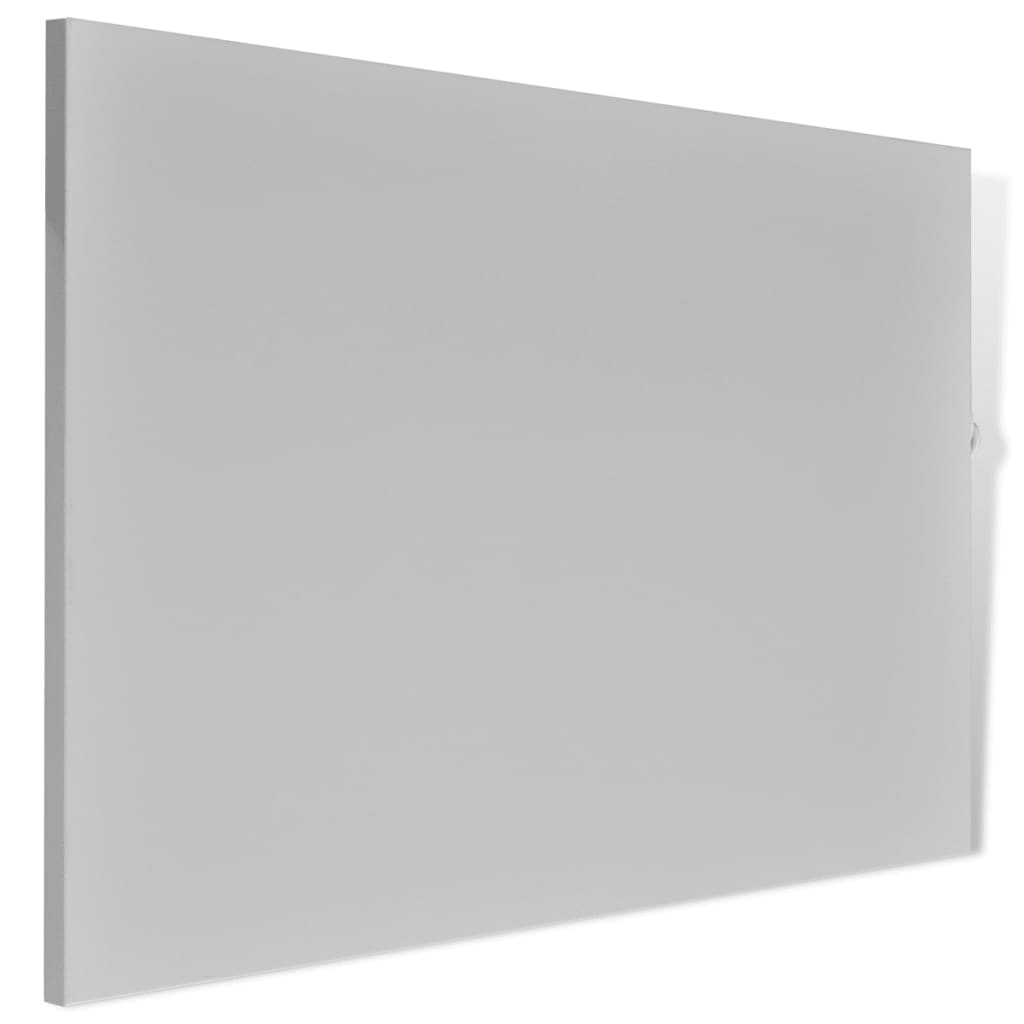 Lysegrå Infrarød Panelovn Metall 400 W 82 x 55 x 2,5 cm