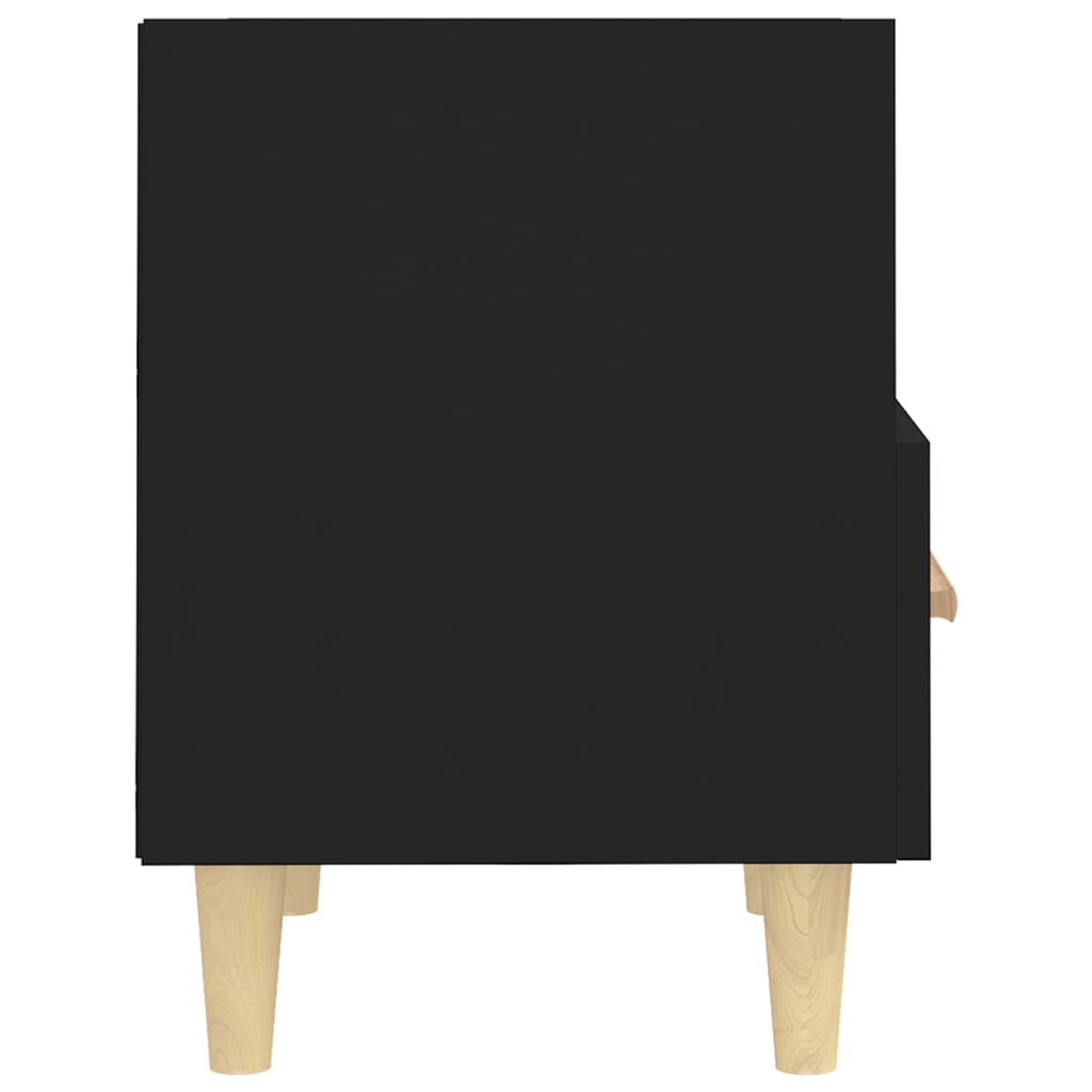 vidaXL Nattbord 2 stk svart 40x35x47 cm