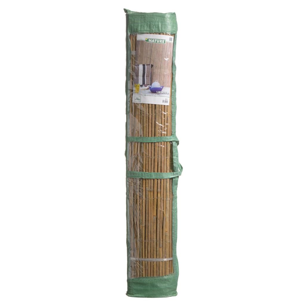 Nature Hageskjerm bambus 1x5 m