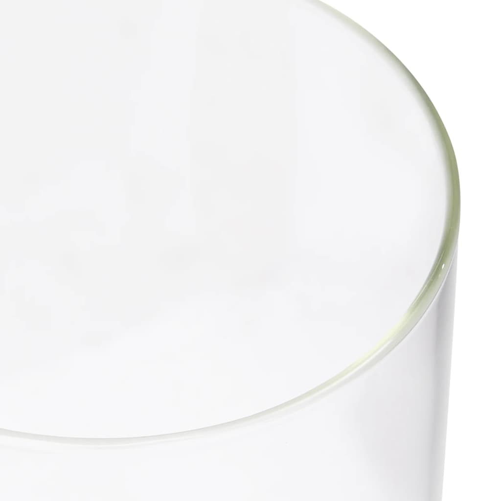 vidaXL Glasskrukker med bambuslokk 4 stk 1200 ml