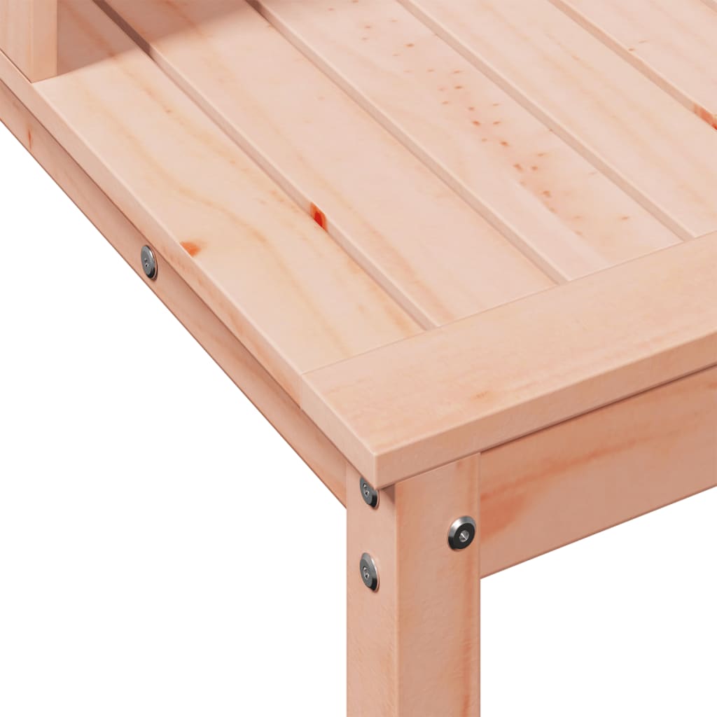 vidaXL Pottebord med hyller 108x50x109,5 cm heltre furu