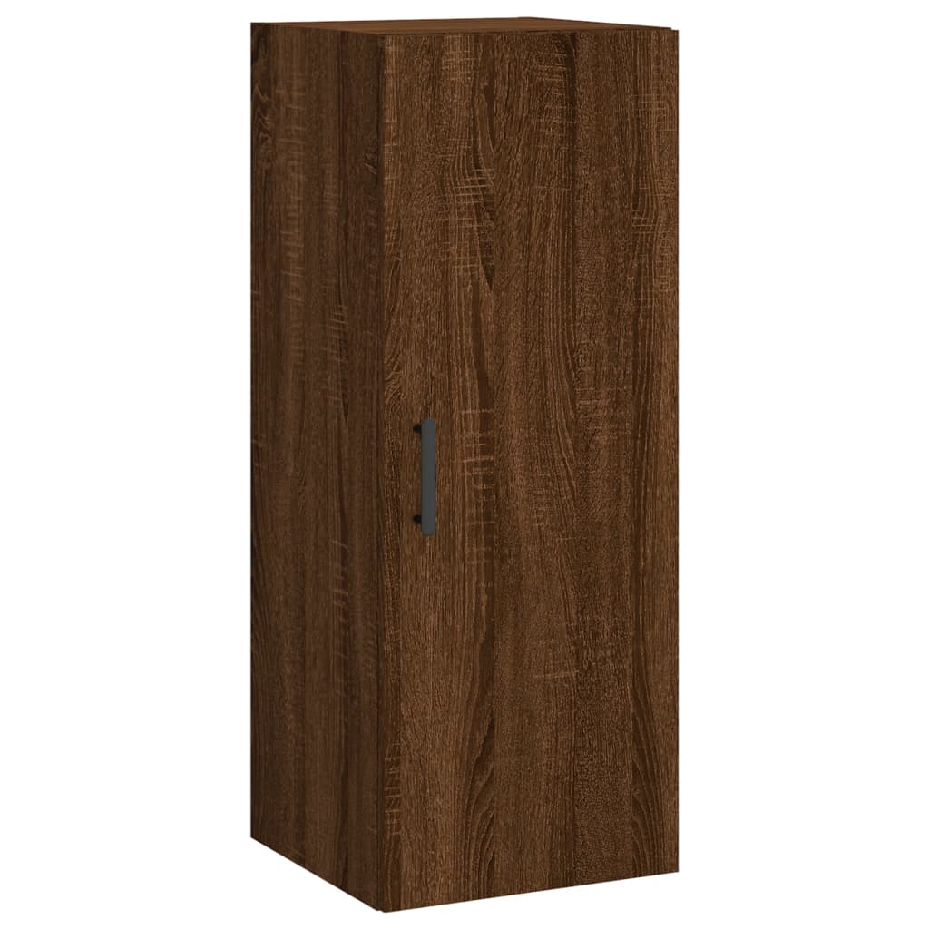 Vegghengt Skap Artisan Eik 100 X 36,5 X 35 Cm Konstruert Tre main image 0