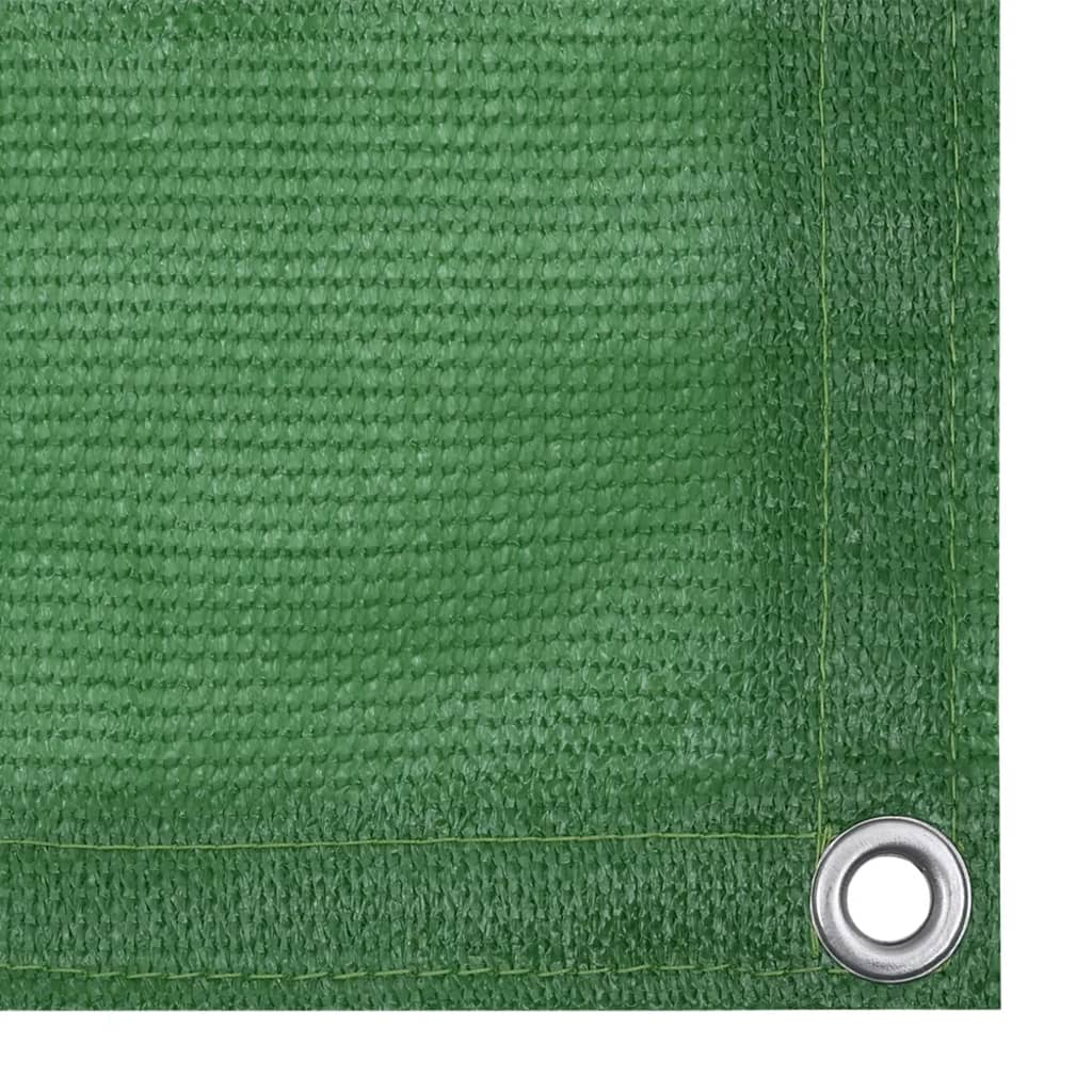 vidaXL Balkongskjerm lysegrønn 75x600 cm HDPE