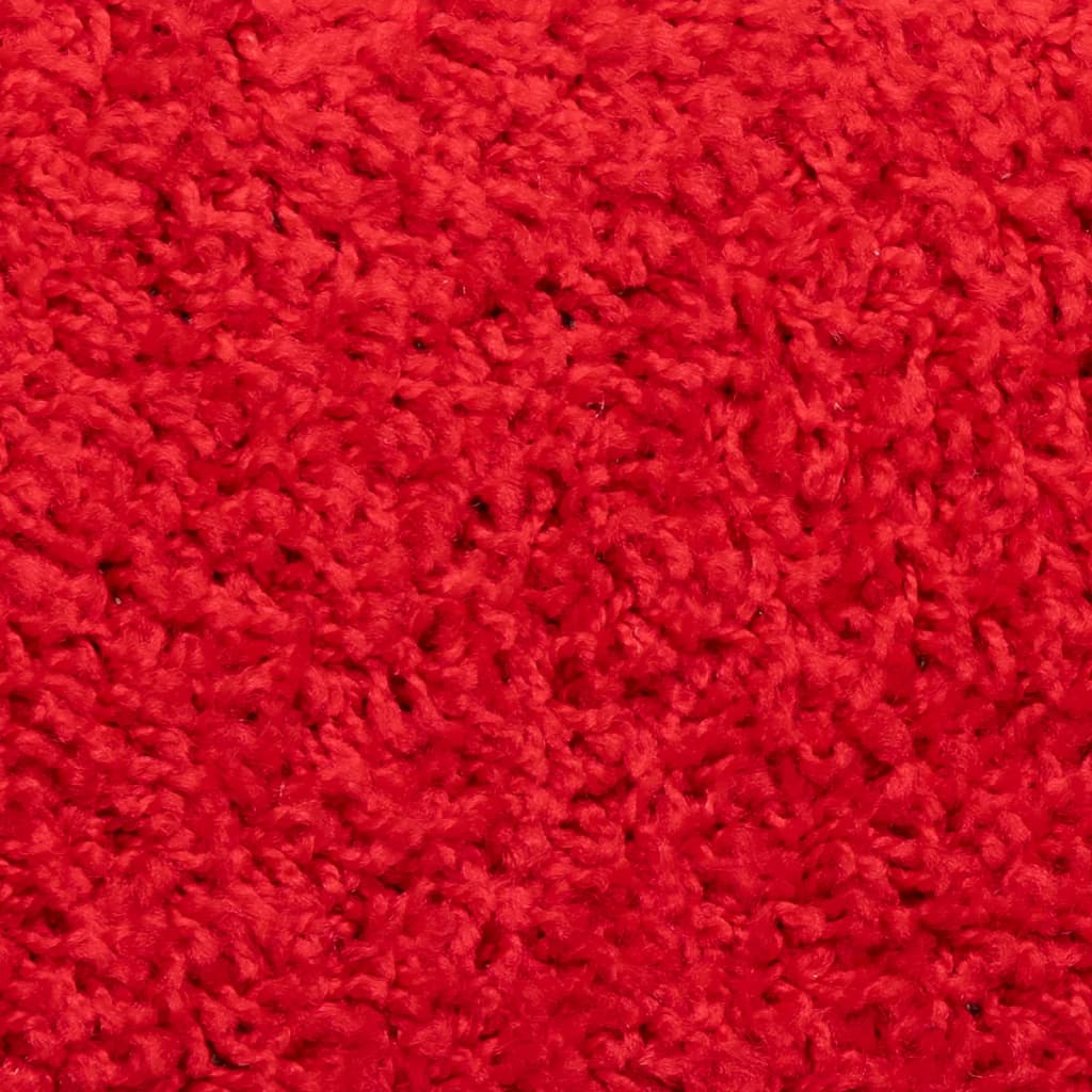 vidaXL Trappetrinnstepper 15 stk rød 56x17x3 cm